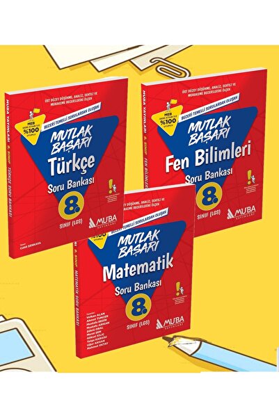 Muba Yayınları 8.sınıf Lgs Muba Mutlak Başarı Serisi (yeni) Türkçe Matematik ...