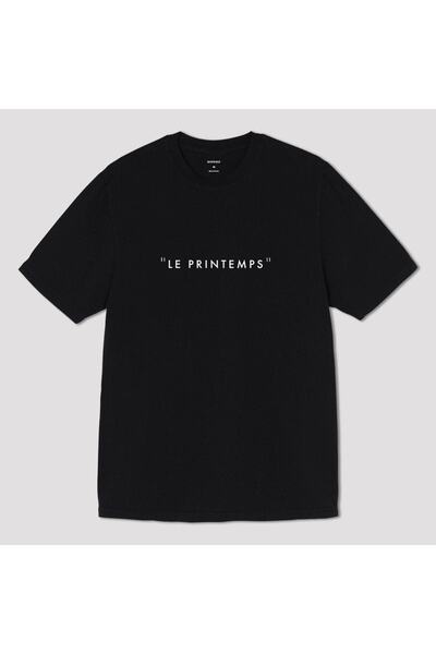 Benisengiydir Γυναικείο μπλουζάκι με στάμπα μαύρο τριαντάφυλλο