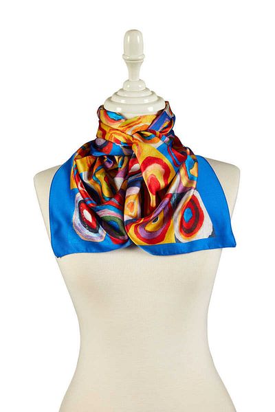 Bursa İpek Saks Color's Chime Silky Scarf