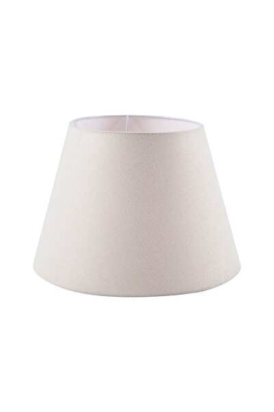 Art&Gift Tripod Ve Tek Ayaklı Abajur Için Başlık Krem Kumaş