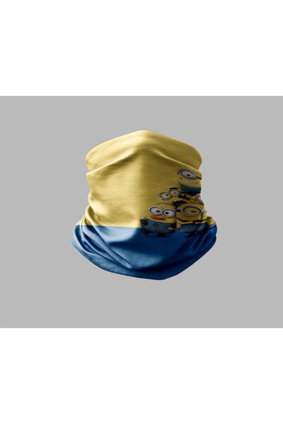 Buffalo Minions Designed Biker Buff Mask Outdoor Neck Collar Unisex Bandana