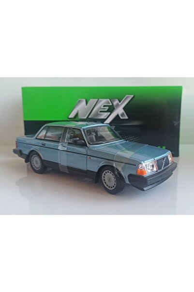 WELLY 1/24 Ölçek Volvo 240 Gl Model Araba Mavi