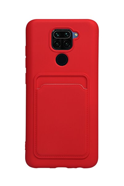 Molly Technology Xiaomi Redmi Note 9 Için Kart Cepli Silikon Kılıf