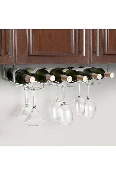 Bosphorus Ercnx Six Winds and Cup Rack, Silver, 54X11X18Cm Aht 1005284