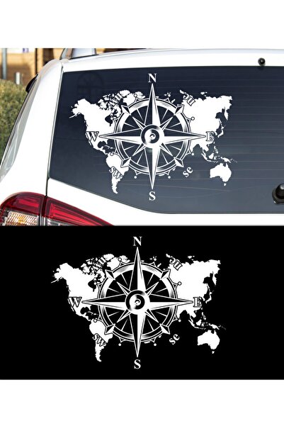 Melek Pazarı 60 X 46 Cm - Dünya Pusula Off Road Karavan Sticker