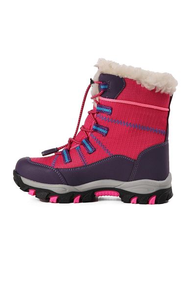 pepino Φούξια Μωβ Παιδικά Snow Boots με Γούνα Εσωτερικά