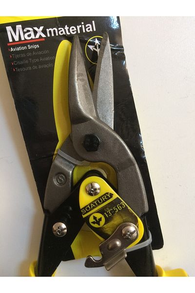 Soatury Sotur 250mm Sheet Metal Cutting Scissors Drywall Cutting Scissors Tin Scissors