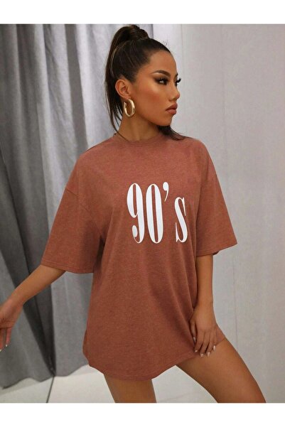 Machetta Γυναικείο μπλουζάκι με στάμπα 90's Oversize