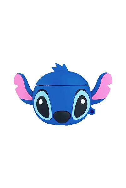 Microsonic Kılıf Cartoon Figürlü Silikon Stitch Mavi