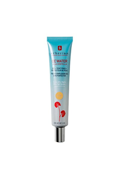 erborian CC Water, Λαμπερό, CC Cream, Χρυσό, 40 ml