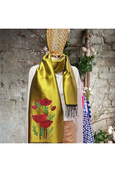 shules collection Τρελή αγάπη του νεοσσού Φιστίκι λαμέ σάλι