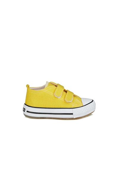 Vicco Pino Unisex Children's Yellow Booties Lighted Linen Shoes