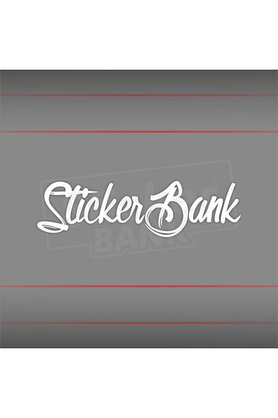 Sticker Bank ملصق سيارة