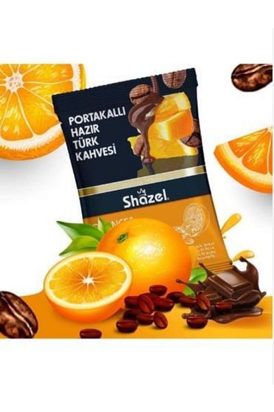 Shazel Turkish Coffee with Orange 100 Gr X 5 Pieces