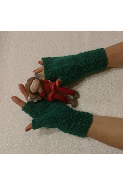 Küçük Burjuva Parmaksız Örgü Eldiven