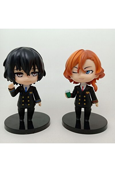 RMC Design Anime Figür Bungou Stray Dogs Ikili Set 10 Cm Action Figür Nakahar...