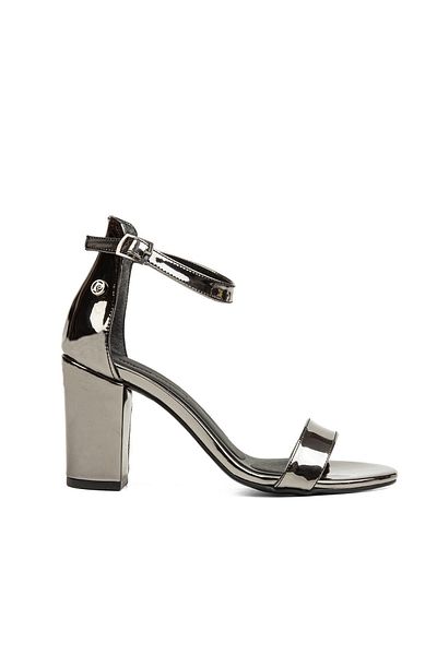 Pierre Cardin ® |   PC-52200-3951 Platinum - Γυναικεία παπούτσια με τακούνι