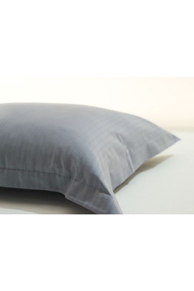 Hayo’u PUFF Gray Dobby Patterned 2pcs Oxford Pillow Case