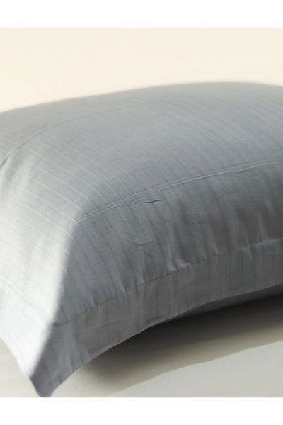 Hayo’u PUFF Gray Dobby Patterned 2pcs Oxford Pillow Case