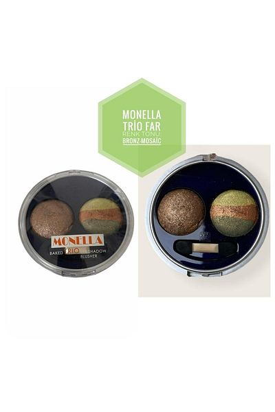 Monella Coffee Color Eyeshadow Set of 2