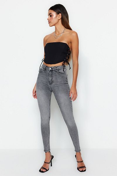 Trendyol Collection Jeans - Grau - Skinny