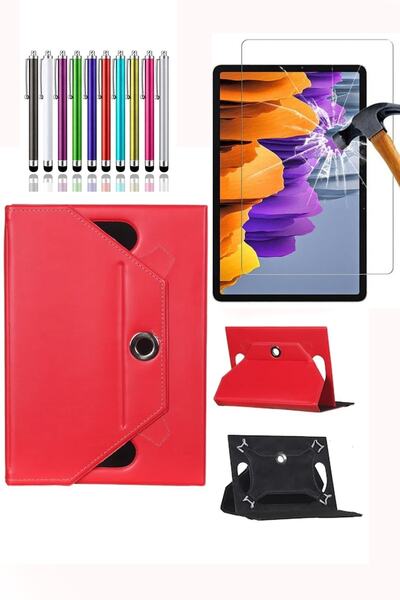 Vorcom Sx Pro Universal 360 Swivel Stand Case Tablet Case + Nano Screen Protector + Pen