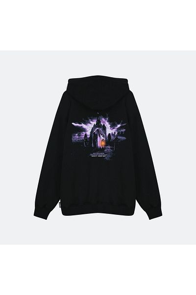 Shout Υπερμεγέθης φοβείται το σκοτεινό Unisex Hoodie