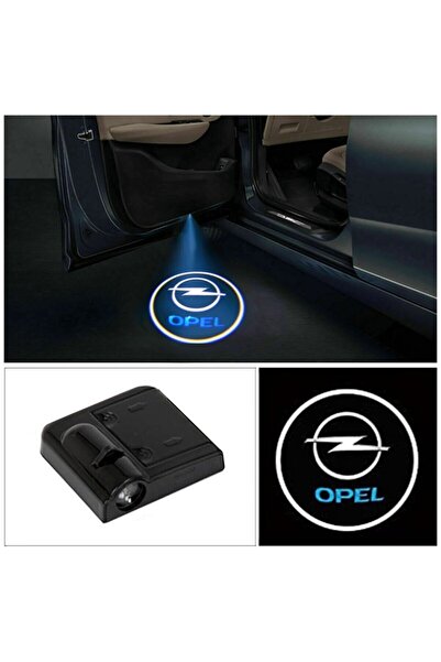 Mycl Opel 2 Adet Araçları Için Pilli Yapıştırmalı Mesafe Sensörlü Kapı Altı L...