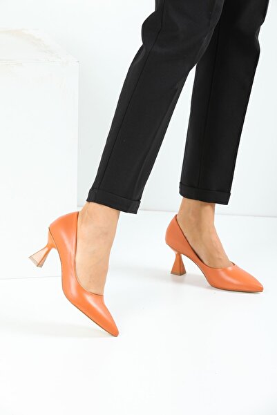 marinarosse حذاء نسائي بكعب ستيليتو بلون الشمبانيا - برتقالي
