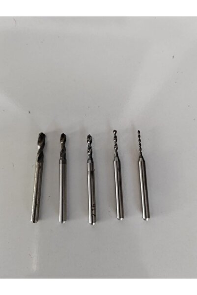 Alpha Tasarım Atölyesi Delme Uç Seti 5'li Hobi Matkapları Için Uygun