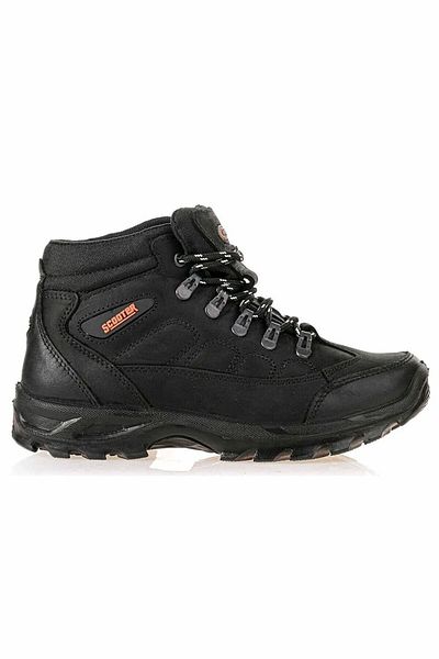 Scooter Ars Shoes 5538 Αδιάβροχα Δερμάτινα Μαύρα Crayz Outdoor Boots