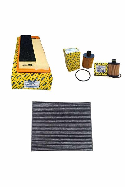OPAR Fiat Punto Euro 5- 1.3 Jtd Filtre Bakım Seti Pipetli Kağıt Mazot Filtres...
