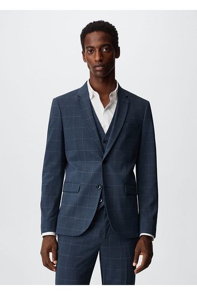 MANGO Man Bunda Super Slim Fit Blazer