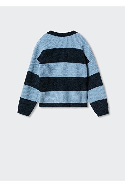 MANGO Kids Смугастий пуловер Sonil