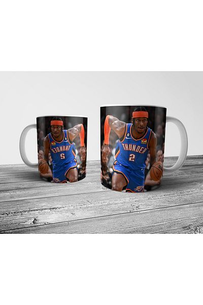 Pixxa Shai Gilgeous-alexander - Oklahoma City Thunder - Nba Mug Cup Model 2