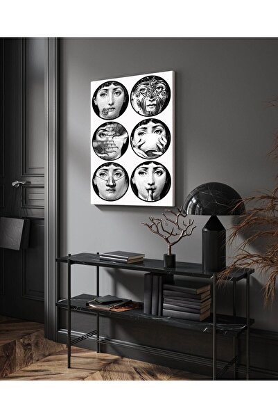 RUGSMODERN Kanvas Tablo Yüz Ve El Temalı 1087