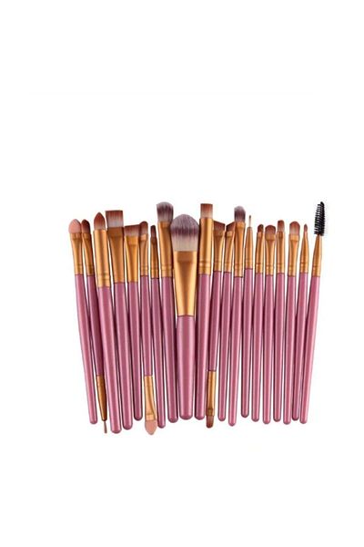 Makeuptime Professional Soft Makeup Brush Set - 54-Piece Eyeshadow Palette and 20-Piece Watch Set, Black Color