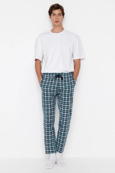 Trendyol Collection Pyjamahose - Grün - Relaxed