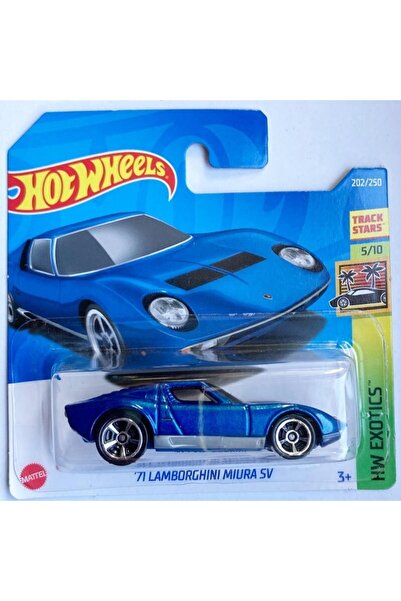HOT WHEELS 71 Lamborghini Miura Sv-hcx02