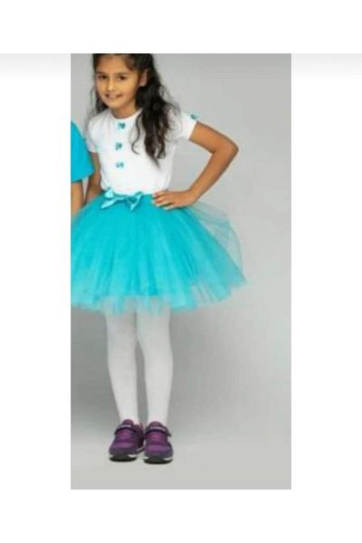 Yakalaa Dívčí kostým Tutu Skirt Tričko 23. dubna Performance