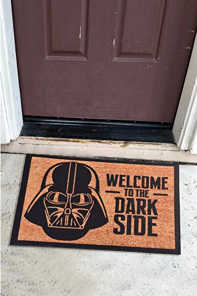 Holly Dark Side 45x70 Cm Kapı Önü Paspası Pvc Taban
