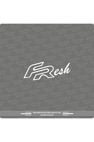 Sticker Bank ملصق سيارة فريش