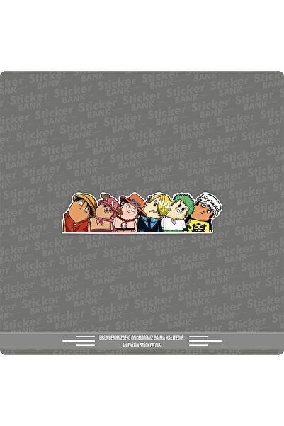 Sticker Bank ملصق سيارة كارتون-3 - متوافق