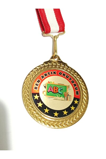 bidünyamadalya Ben Artık Okuyorum Yazıyorum Madalyası