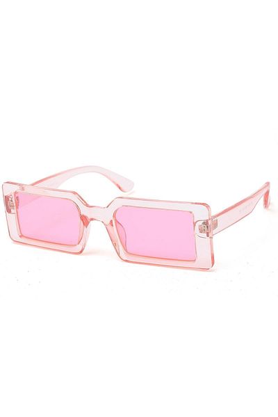 Di Caprio Women's Rectangular Retro Sunglasses