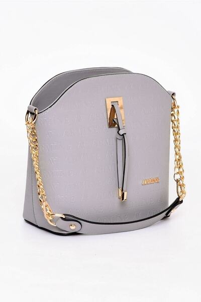 Armine Kadın El Ve Omuz Çantası 102 Gri Lazer