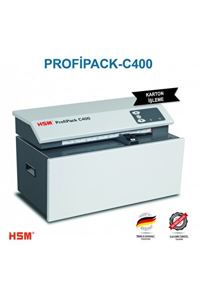 HSM Profipack C400 Karton Işleme Makinesi Ambalaj Dolgu Malzemesi Makinesi