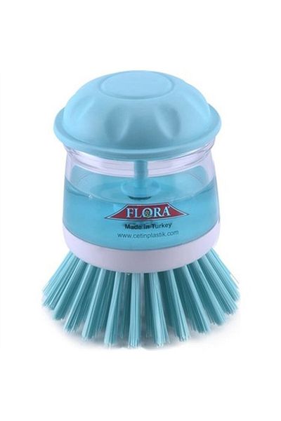 Flora Reservoir Detergent Dish Brush