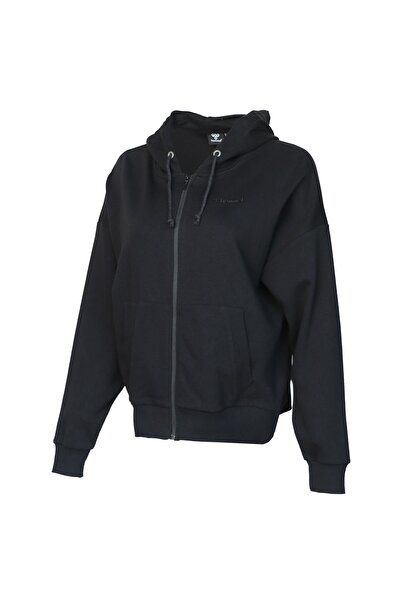 hummel Pamına Oversıze Fermuarlı Sweatshirt-siyah 921635-2001