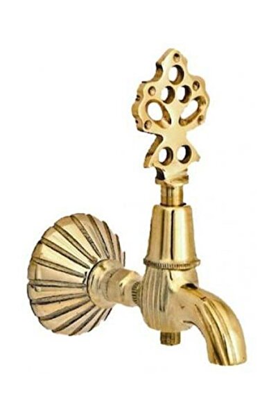 Dahaus Antik Bahçe Tip Sarı Musluk